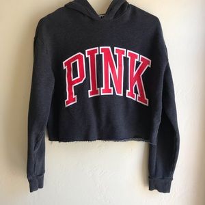PINK by Victoria’s Secret Cropped College Hoodie